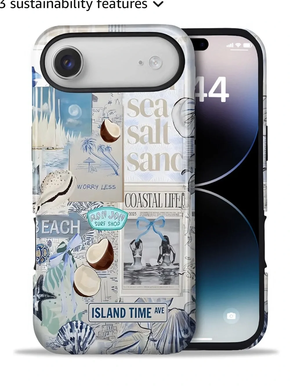 iPhone Air Summer Beach Collage Case